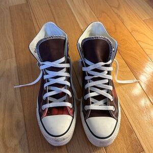 Brown Platform Converse